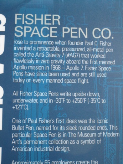 14a Fisher Space Pen explained